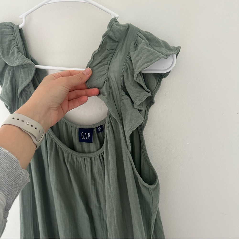 GAP Crinkle Gauze Mini Dress - Picture 8 of 11